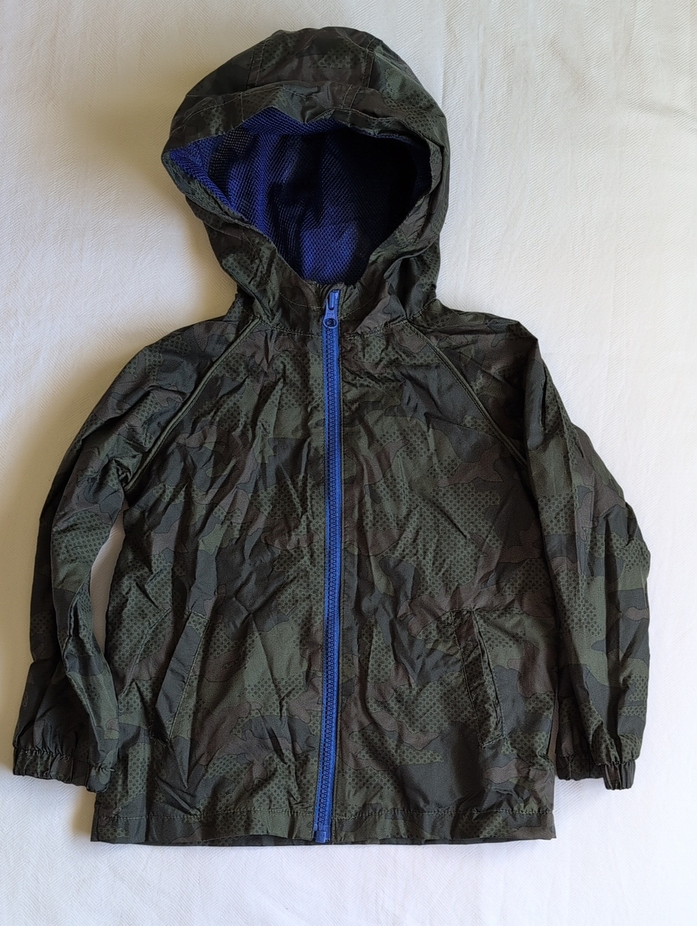 Size 3T Joe Fresh Boys Active Fall Jacket Layering Bundle - Windbreaker & Fleece - Picture 5 of 16